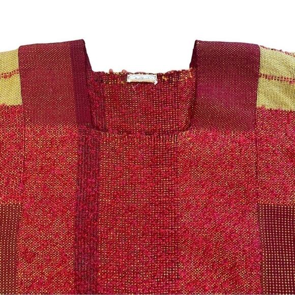 Artisan Crafted Hand Made Woven Sweater, Boho, Artsy, Wool, Edgy, Unique S - Picture 6 of 11